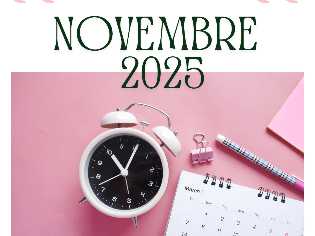 BIENVENUE NOVEMBRE