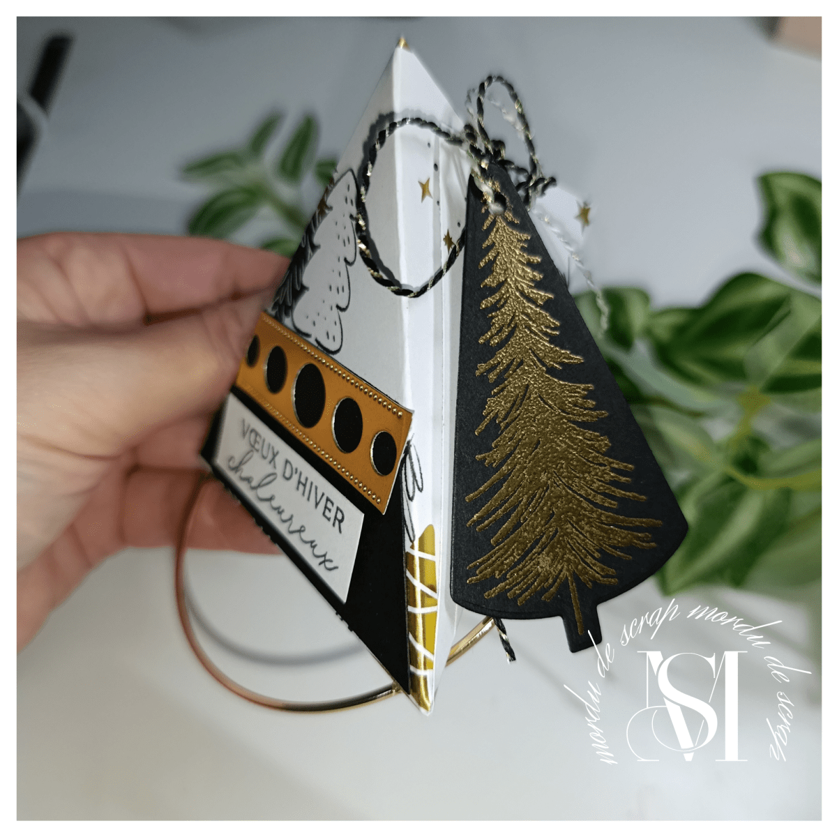 BOITE TRIANGULAIRE FESTIVE