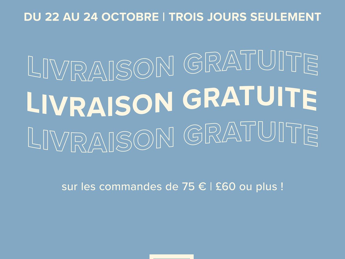 LIVRAISON GRATUITE