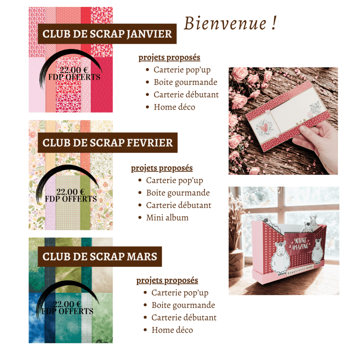 LE CLUB DE&nbsp;SCRAP