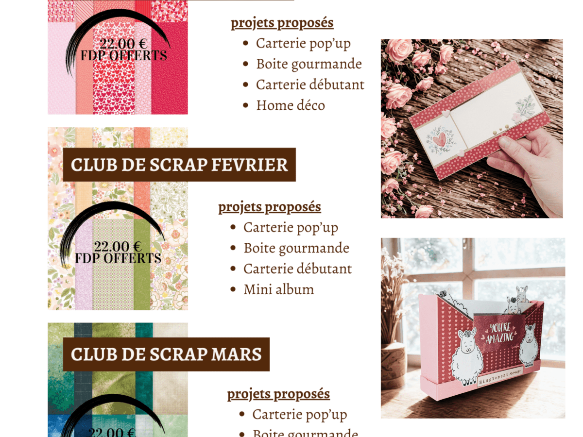 LE CLUB DE&nbsp;SCRAP