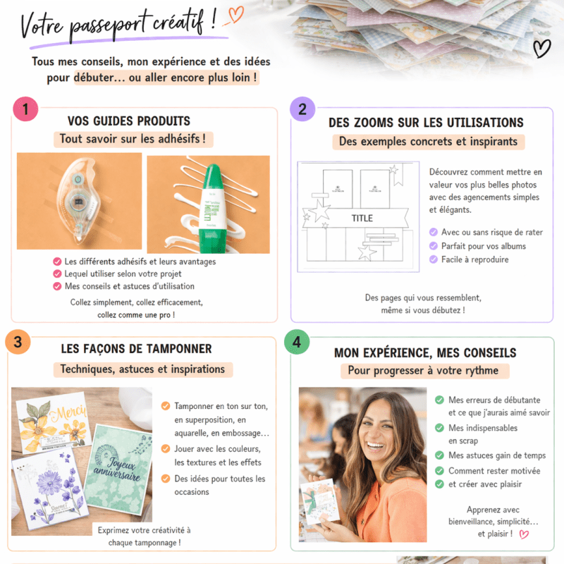 VOTRE CATALOGUE & MON PASSEPORT&nbsp;CREATIF