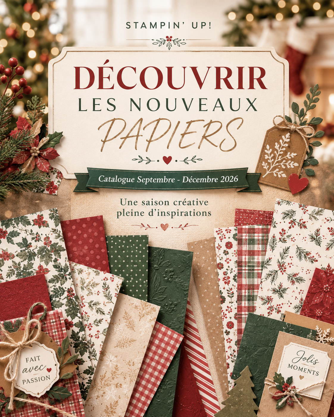 🎄 OFFRE PAPIERS PARTAGÉS 🎄